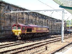 Loco 66166 Carlisle Stn 050506